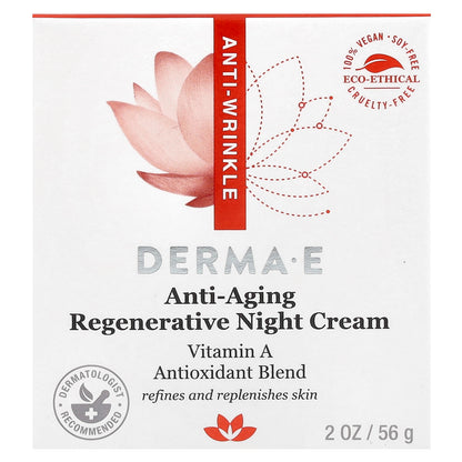 DERMA E, Anti-Aging Regenerative Night Cream, 2 oz (56 g)