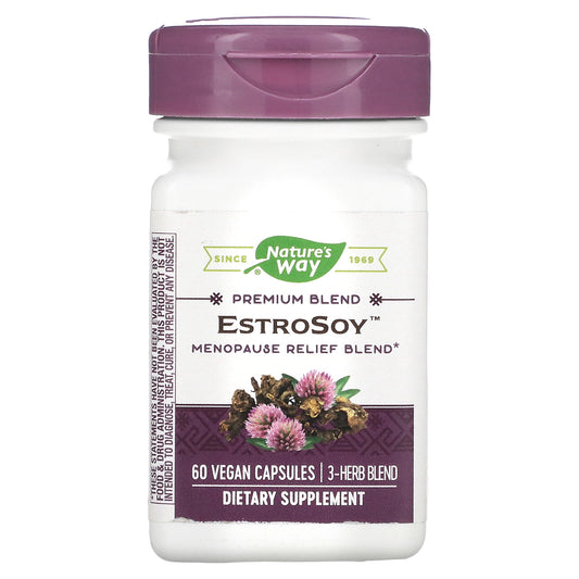 Nature's Way, EstroSoy™, Menopause Relief Blend, 60 Vegan Capsules