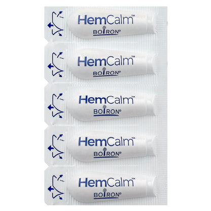 Boiron, HemCalm® Suppositories, Hemorrhoid Relief, 10 Suppositories