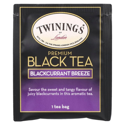 Twinings, Premium Black Tea, Blackcurrant Breeze, 20 Tea Bags, 1.41 oz (40 g)