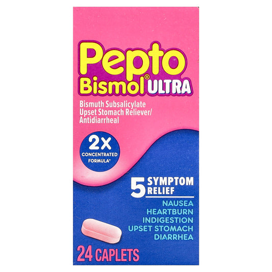 Pepto Bismol, Pepto Bismol® Ultra, 24 Caplets