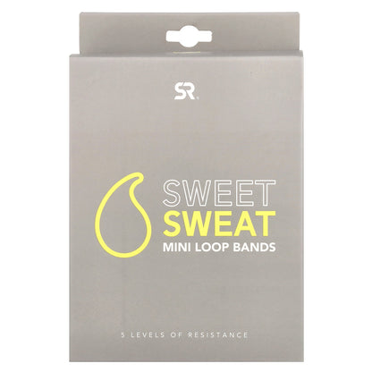 Sports Research, Sweet Sweat®, Mini Loop Bands, 5 Loop Bands