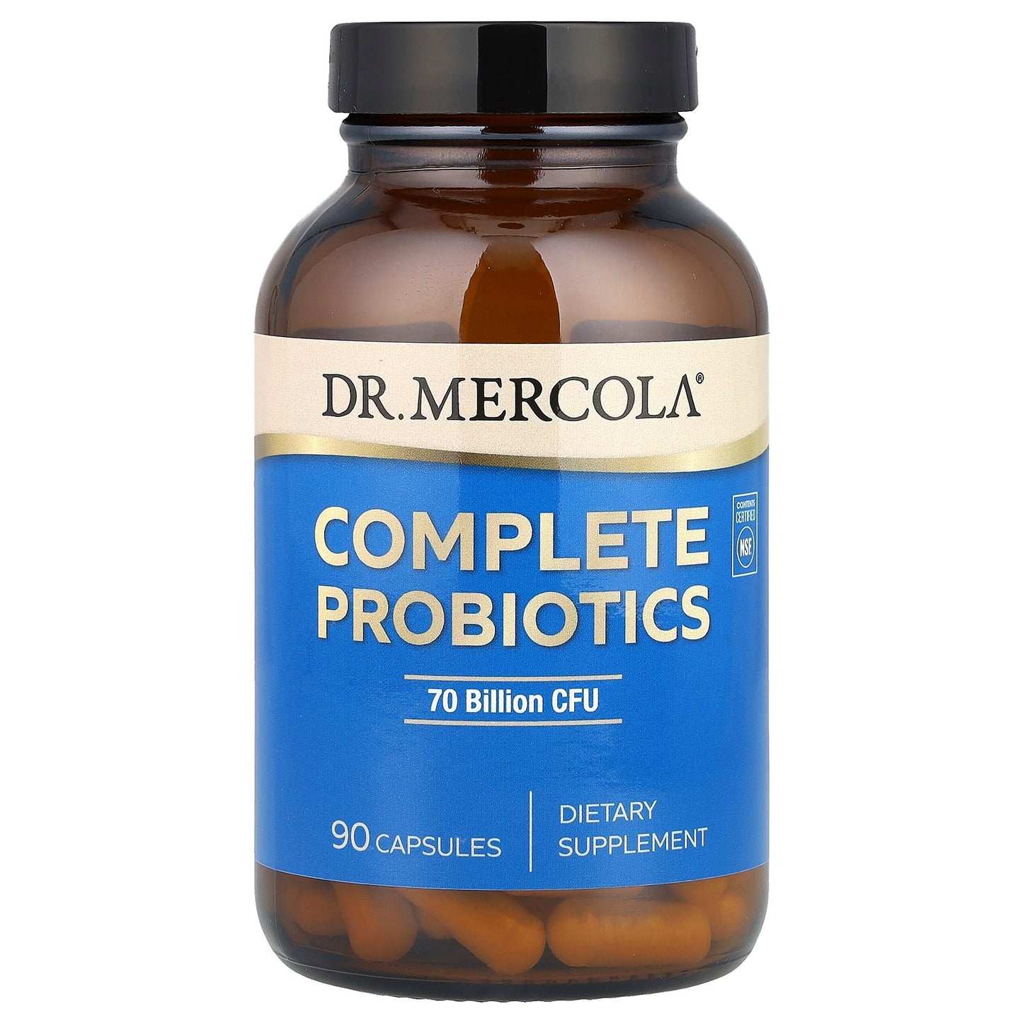 Dr. Mercola, Complete Probiotics, 70 Billion CFU, 90 Capsules