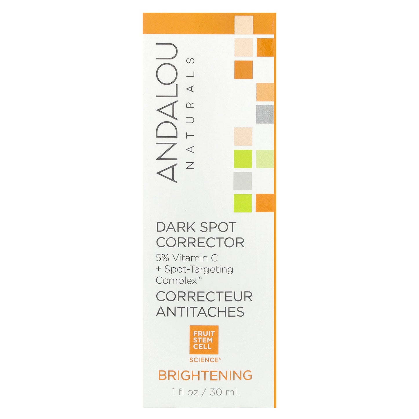 Andalou Naturals, Dark Spot Corrector, Brightening , 1 fl oz (30 ml)