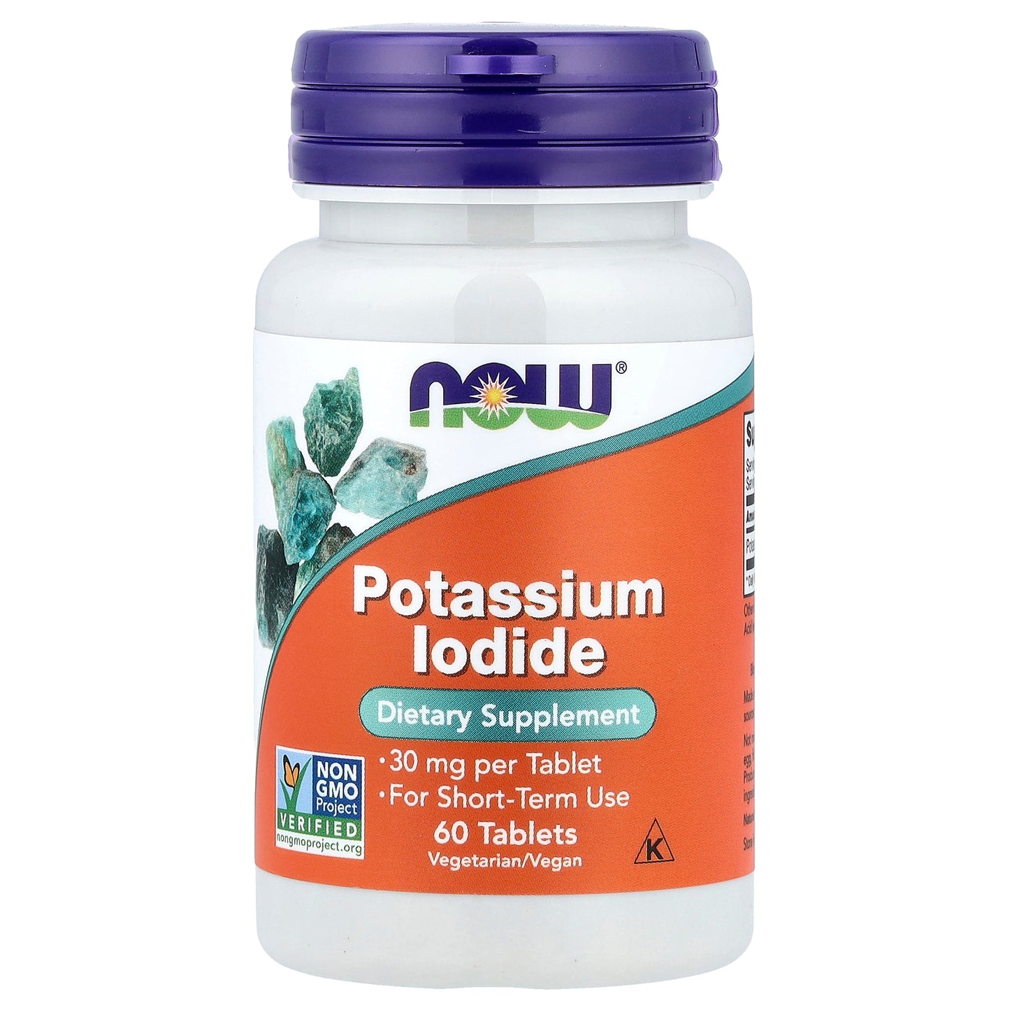 NOW Foods, Potassium Iodide, 30 mg, 60 Tablets
