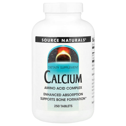 Source Naturals, Calcium, 200 mg, 250 Tablets