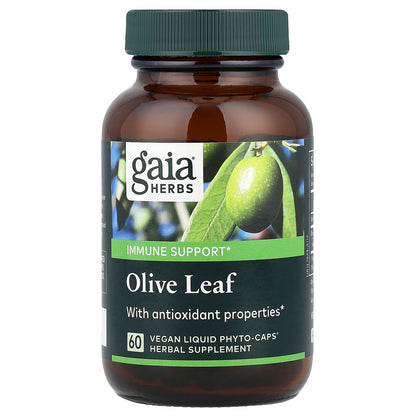 Gaia Herbs, Olive Leaf, 60 Liquid Phyto-Caps®