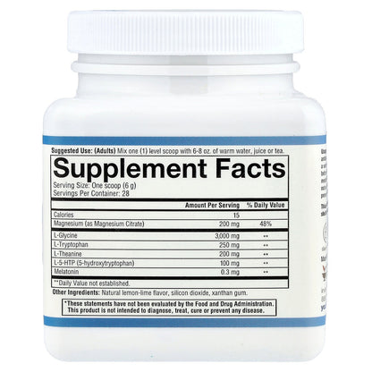 Youtheory, Sleep Powder, Lemon Lime, 6 oz (172 g)