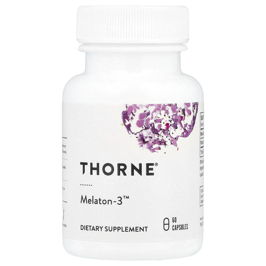 Thorne, Melaton-3™, 3 mg, 60 Capsules