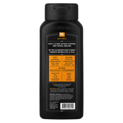 J R Watkins, Men's Body Wash, Bergamot & Oak, 18 fl oz (532 ml)