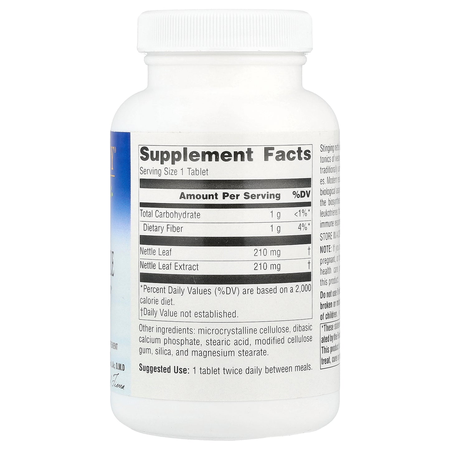 Planetary Herbals, Full Spectrum™ Stinging Nettle, 420 mg, 120 Tablets