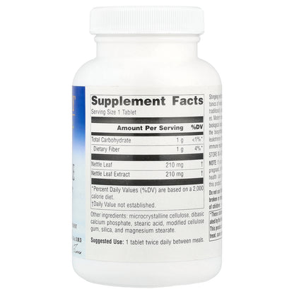 Planetary Herbals, Full Spectrum™ Stinging Nettle, 420 mg, 120 Tablets