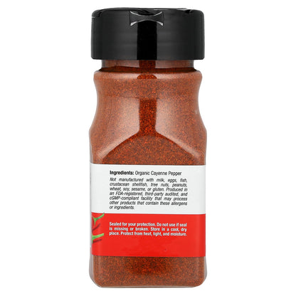 California Gold Nutrition, Foods, Organic Cayenne, 2.75 oz (77 g)