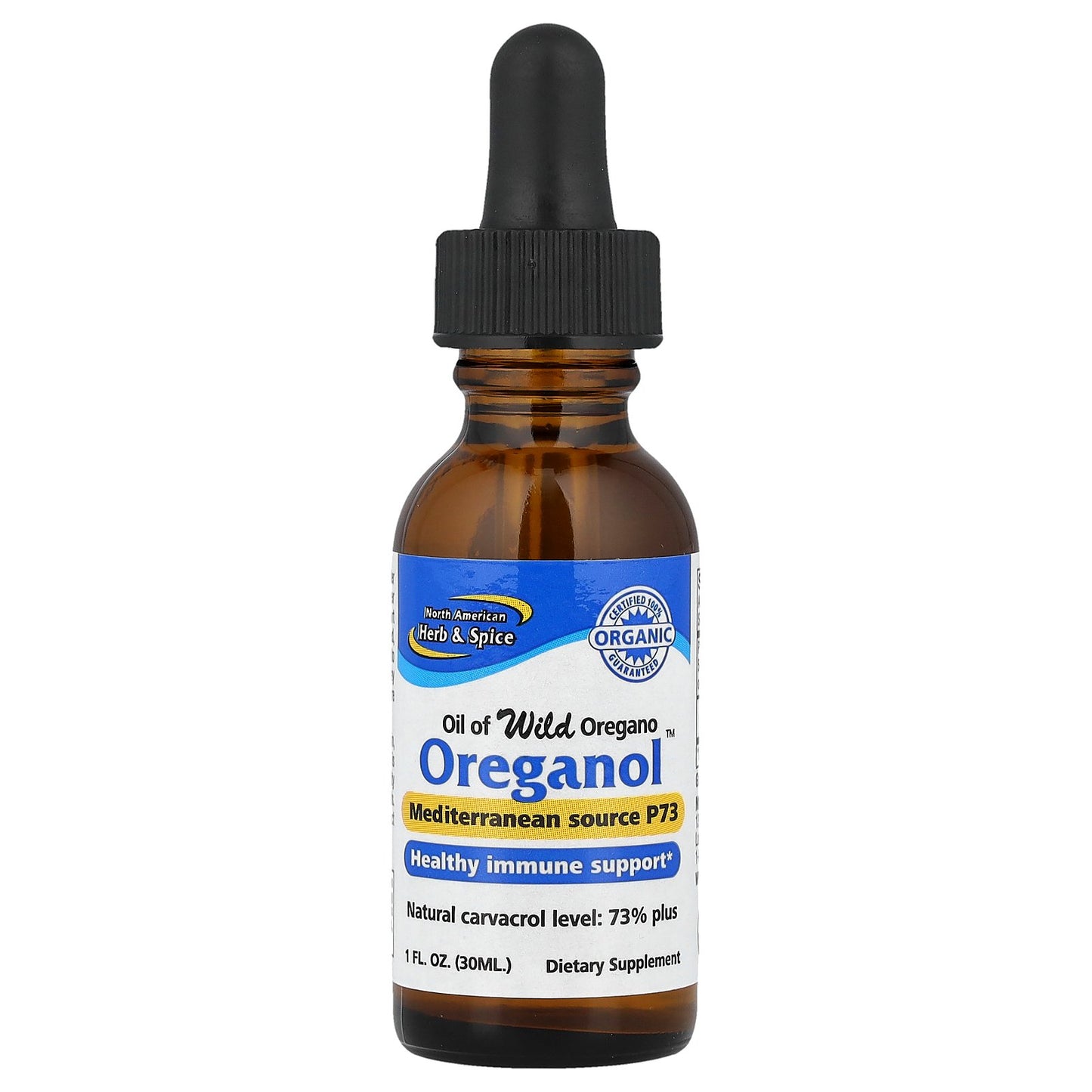 North American Herb & Spice, Oreganol™, Oil of Wild Oregano, 1 fl oz (30 ml)