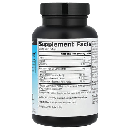 Source Naturals, Arctic Pure®, Ultra Potency Omega-3 Fish Oil, 850 mg, 60 Softgels