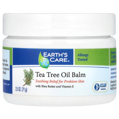 Earth's Care, Tea Tree Oil Balm, 2.5 oz (71 g)