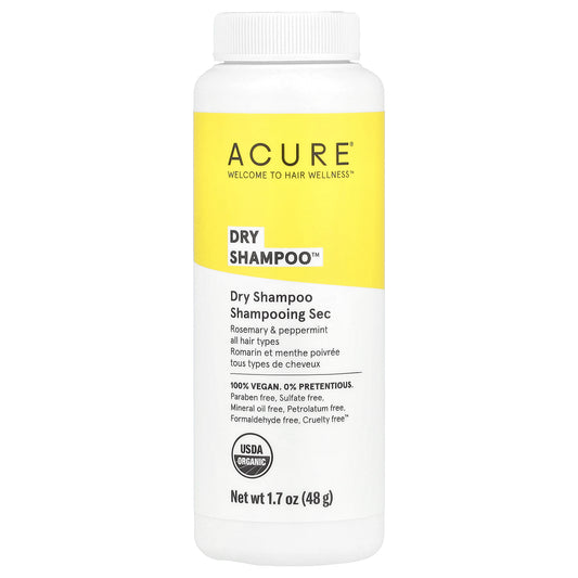 ACURE, Dry Shampoo™, All Hair Types, Rosemary & Peppermint, 1.7 oz (48 g)