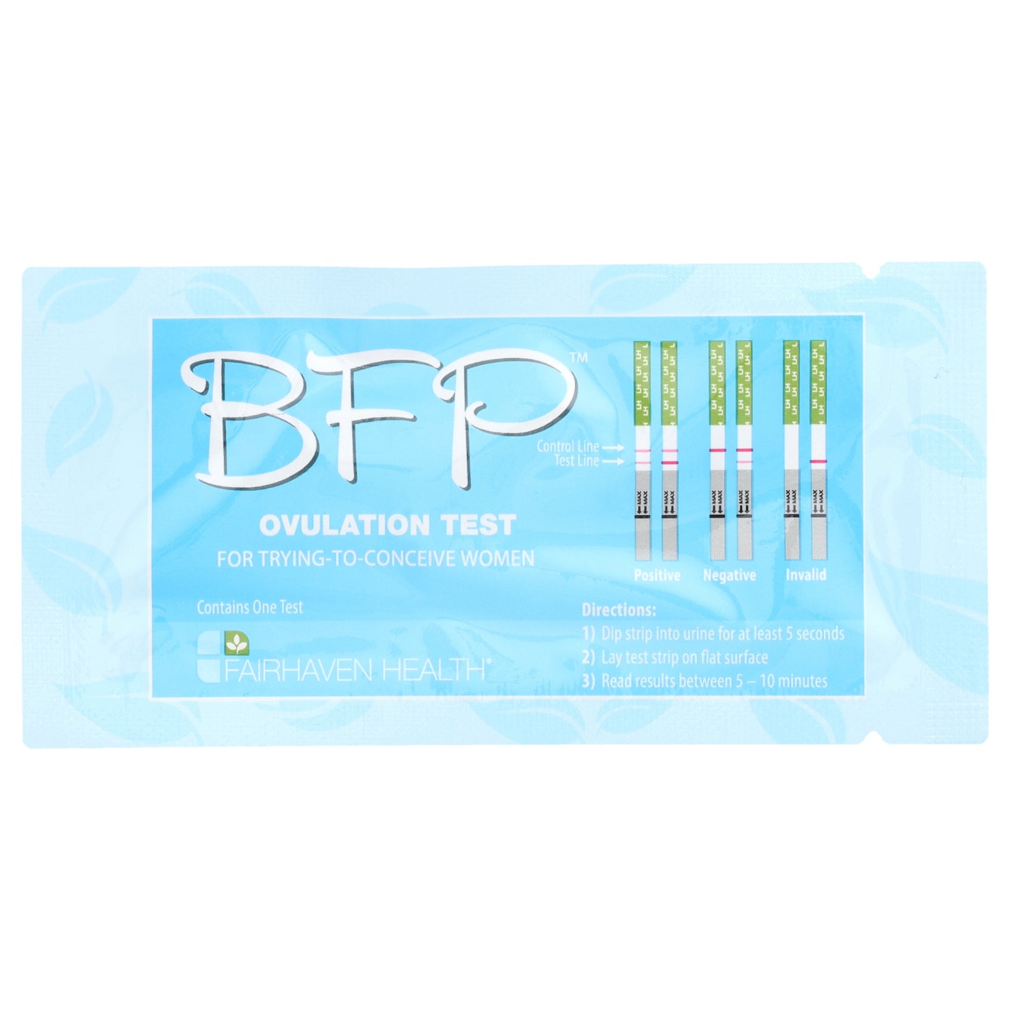 Fairhaven Health, BFP®, Ovulation & Pregnancy Test Strips, 40 Ovulation & 10 Pregnancy Tests