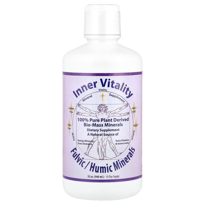 Morningstar Minerals, Inner Vitality, Fulvic/Humic Minerals, 32 oz (946 ml)