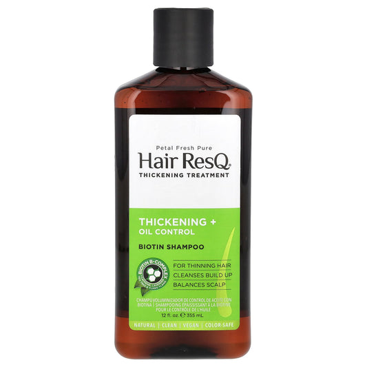 Petal Fresh, Hair ResQ®, Biotin Shampoo, Thickening +  Oil Control, 12 fl oz (355 ml)