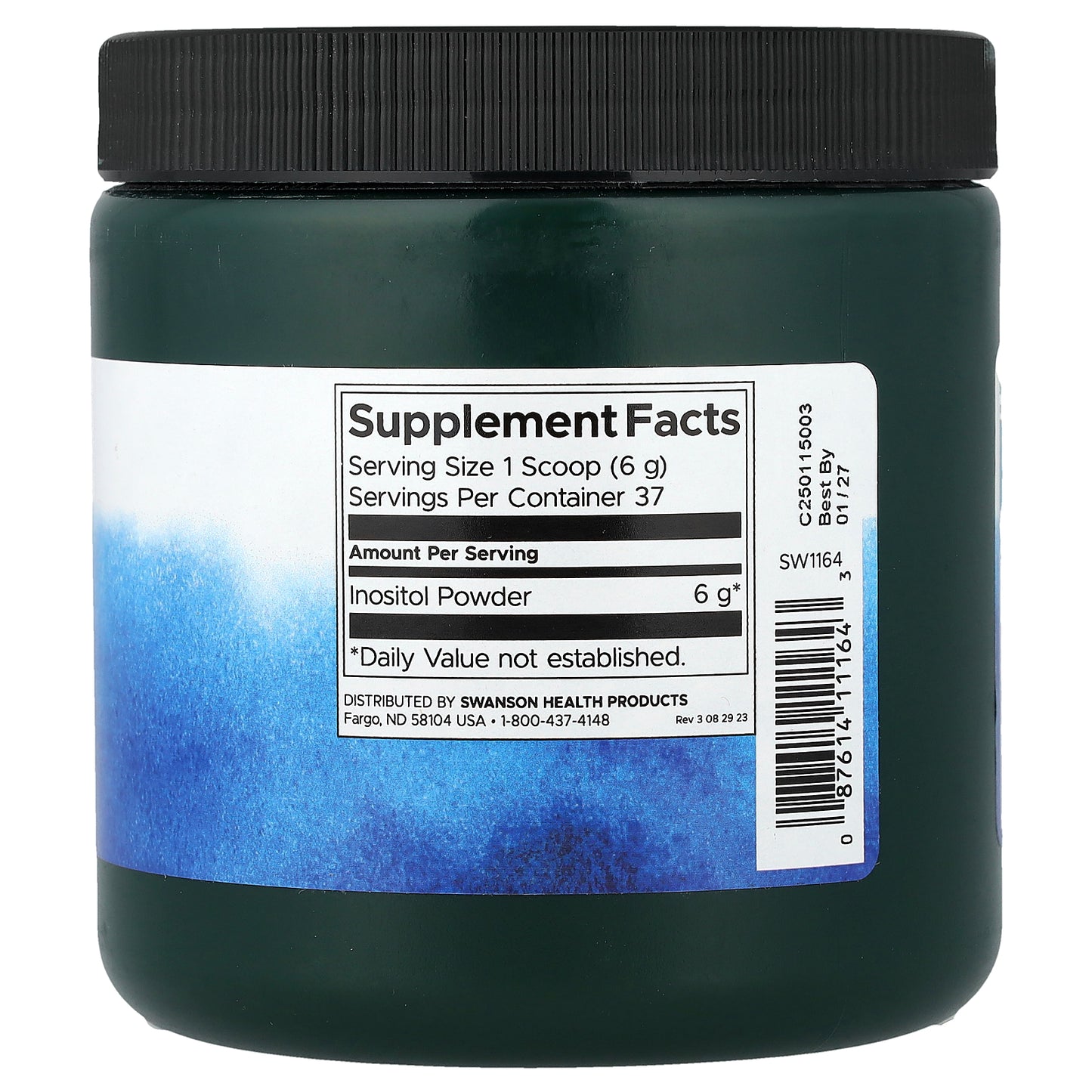 Swanson, Inositol Powder, 8 oz (227 g)