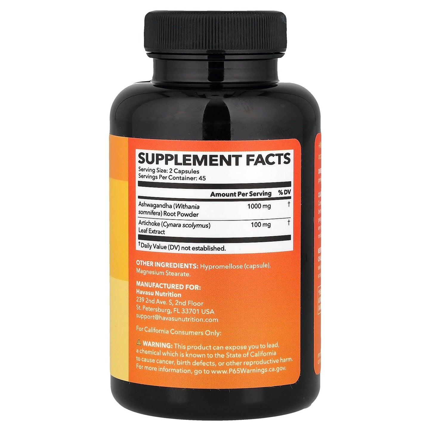 Havasu Nutrition, Ashwagandha, 90 Capsules