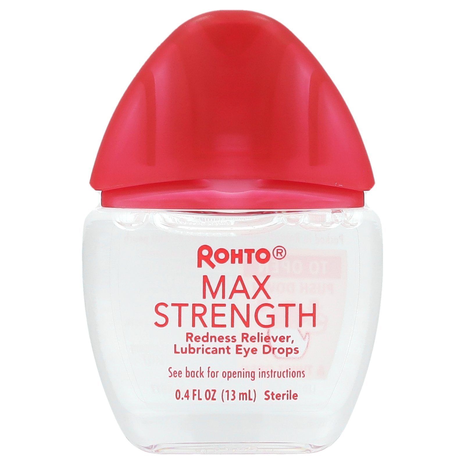 Rohto, Cooling Eye Drops, Max Strength, 0.4 fl oz (13 ml)