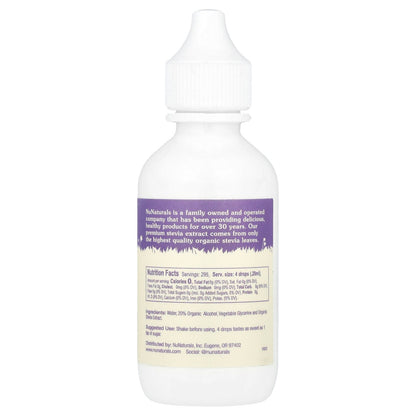 NuNaturals, Clear Extract Stevia, 2 fl oz (59 ml)