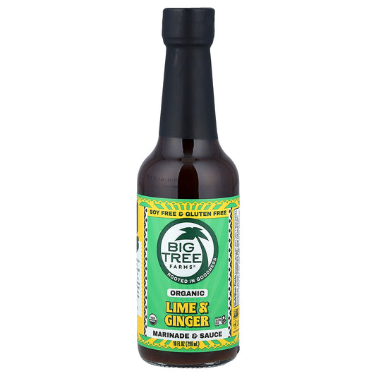 Big Tree Farms, Organic Lime & Ginger, Marinade & Sauce, 10 fl oz (296 ml)