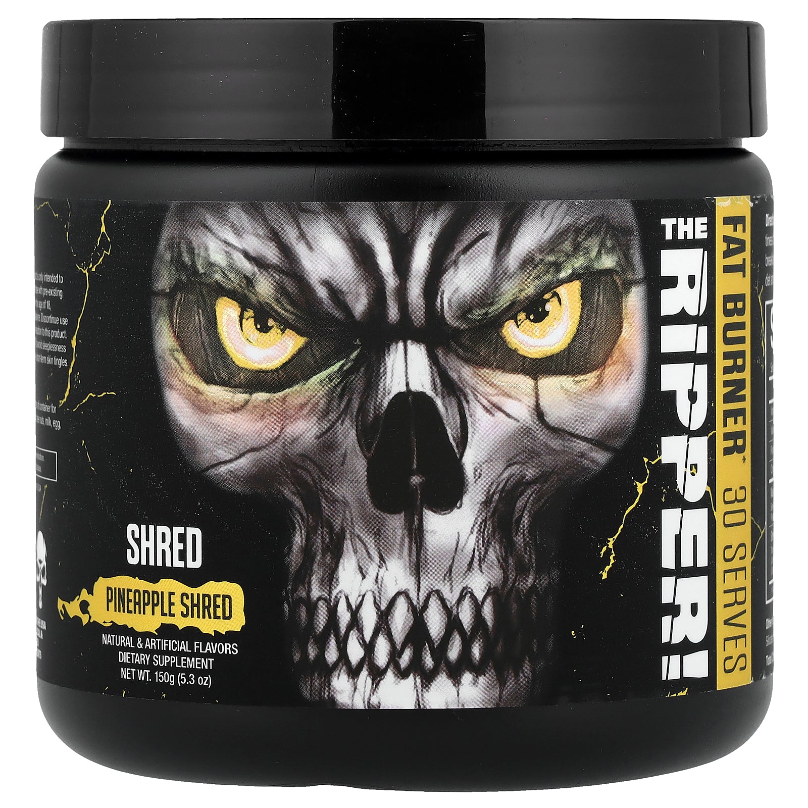 JNX Sports, The Ripper! Fat Burner, Pineapple Shred, 5.3 oz (150 g)