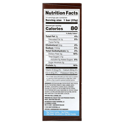 Quest Nutrition, Minis, Protein Bar, Cookies & Cream, 14 Bars, 0.81 oz (23 g) Each