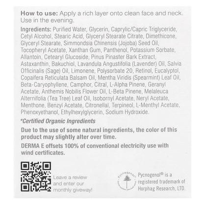 DERMA E, Anti-Aging Regenerative Night Cream, 2 oz (56 g)