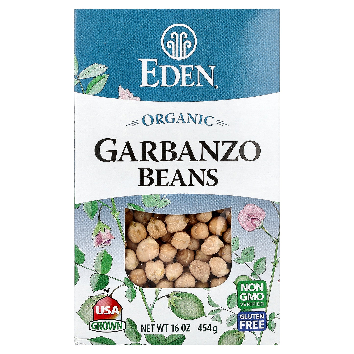 Eden Foods, Organic Garbanzo Beans, 16 oz (454 g)