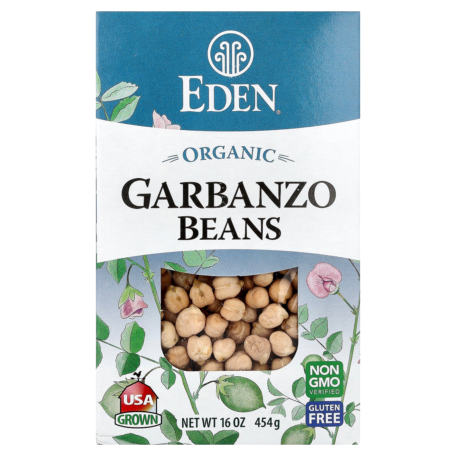 Eden Foods, Organic Garbanzo Beans, 16 oz (454 g)
