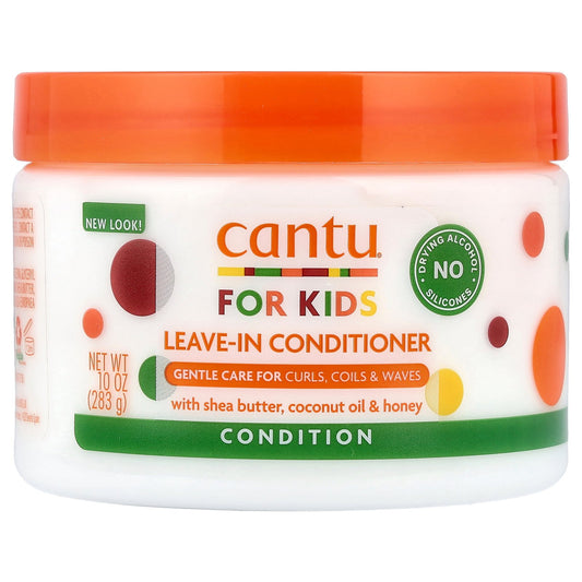 Cantu, For Kids, Leave-In Conditioner, Gentle Care For Curls, Coils & Waves, 10 oz (283 g)
