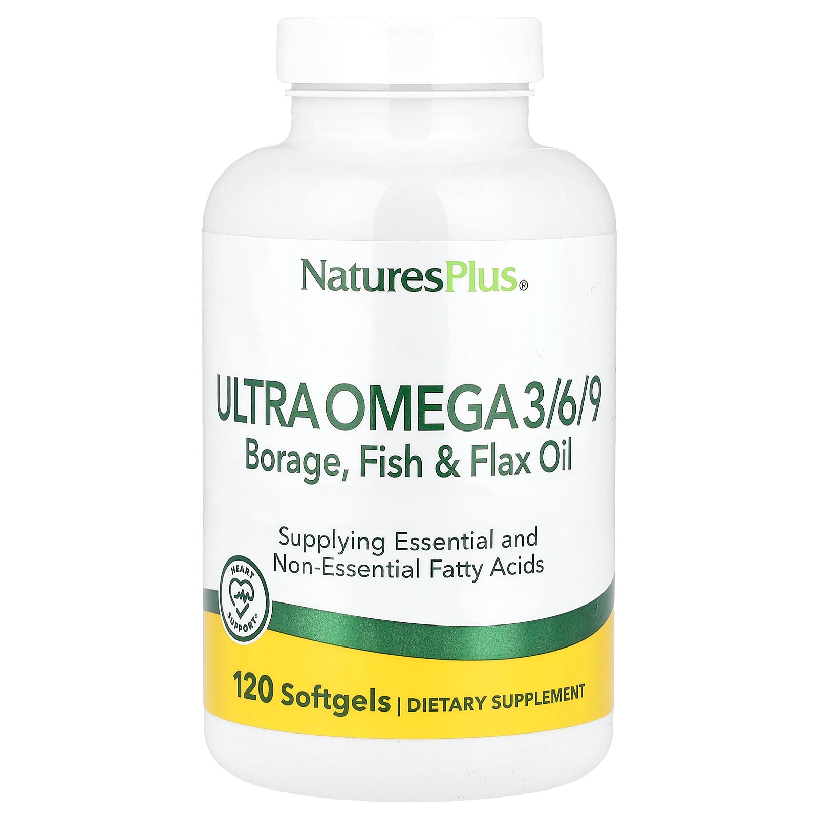 NaturesPlus, Ultra Omega 3/6/9, 120 Softgels