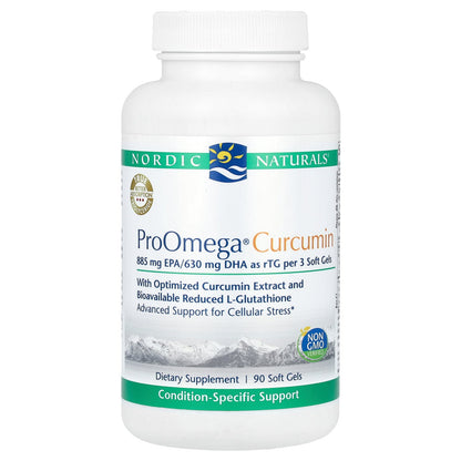 Nordic Naturals, ProOmega® Curcumin, 90 Soft Gels