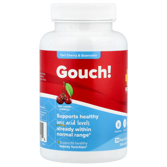 Redd Remedies, Gouch!, Tart Cherry & Quercetin, 120 Vegan Capsules