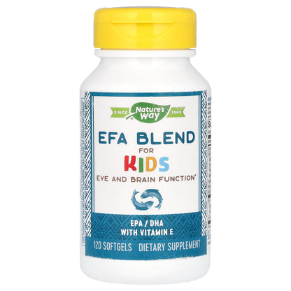 Nature's Way, EFA Blend for Kids, 120 Softgels