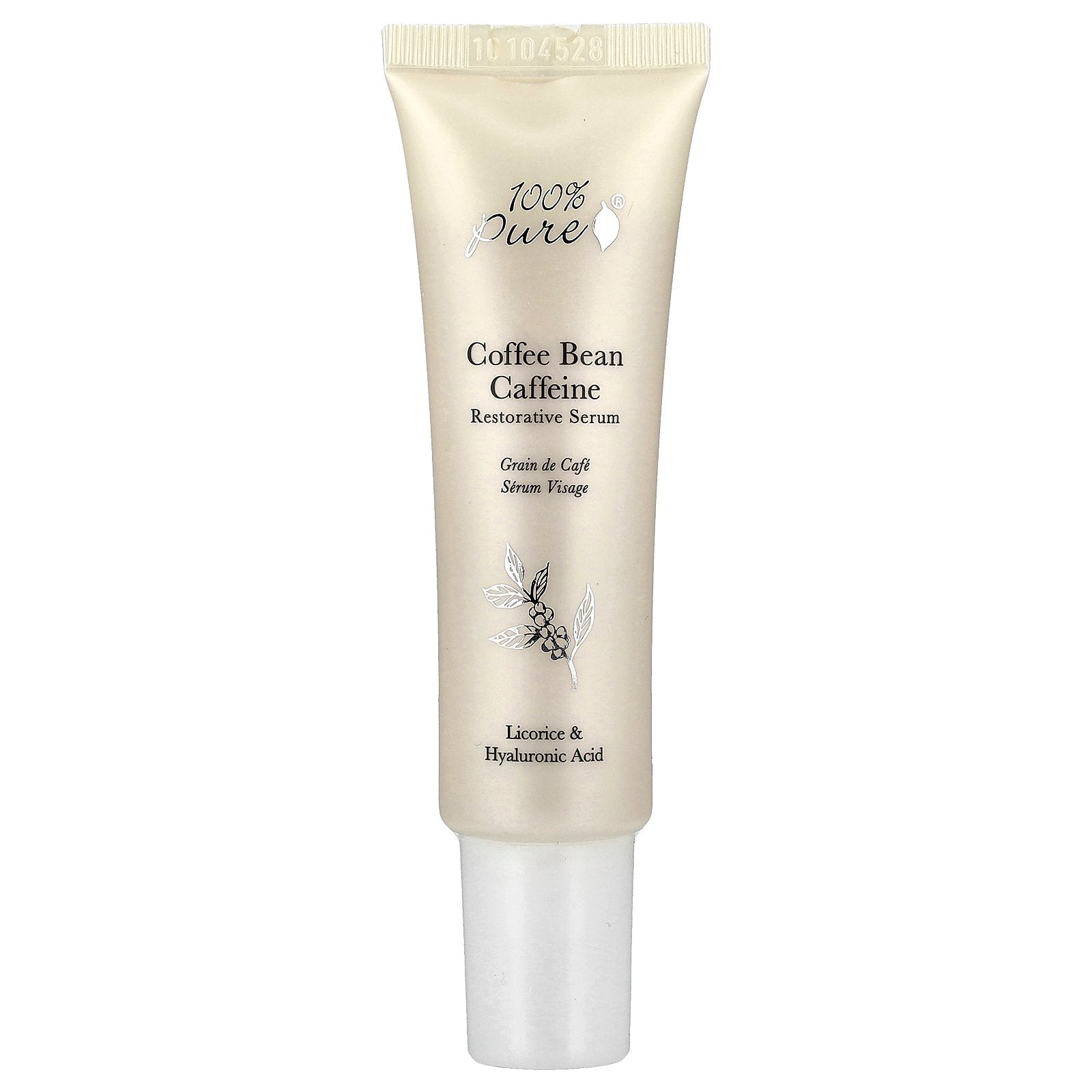 100% PURE, Coffee Bean Caffeine Restorative Serum, 1 fl oz (30 ml)