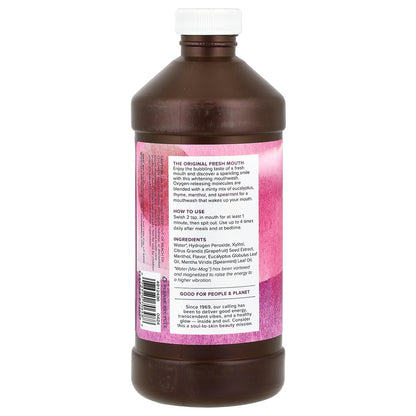 Heritage Store, Hydrogen Peroxide Whitening Mouthwash, Refreshing Eucalyptus Mint, 16 fl oz (473 ml)