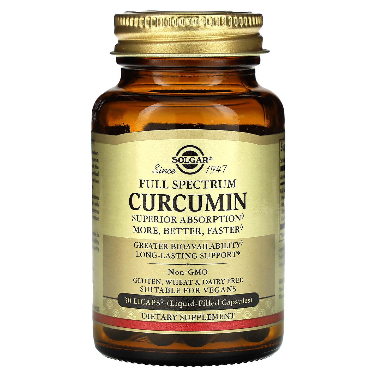 Solgar, Full Spectrum Curcumin, 30 LiCaps