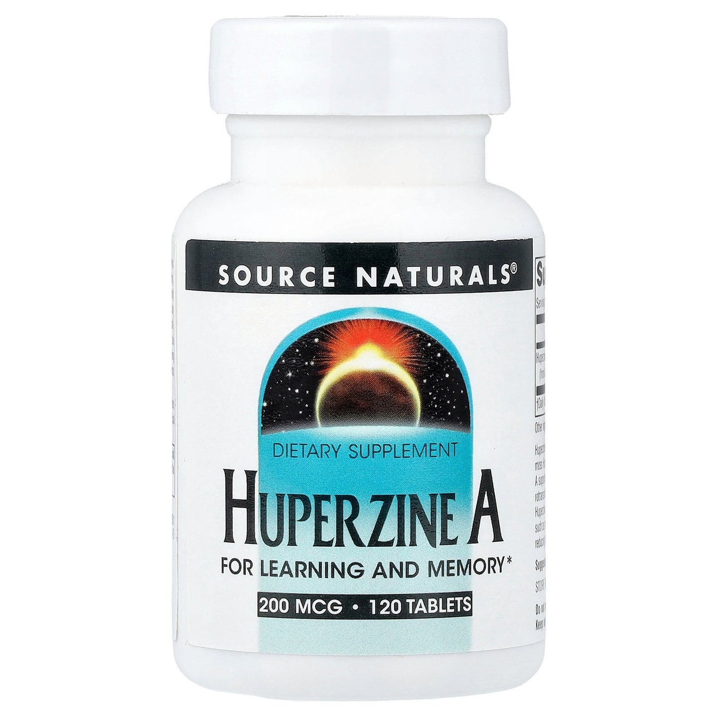 Source Naturals, Huperzine A, 200 mcg, 120 Tablets