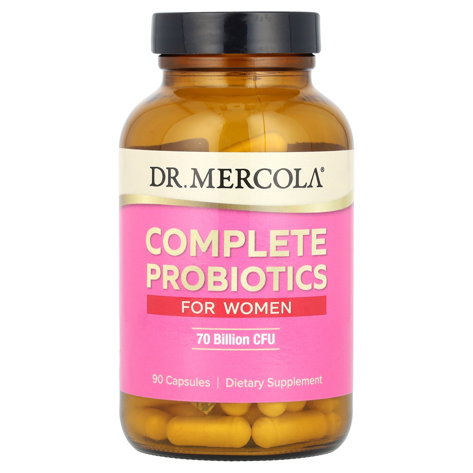 Dr. Mercola, Complete Probiotics for Women, 70 Billion CFU, 90 Capsules