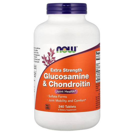 NOW Foods, Glucosamine & Chondroitin, 240 Tablets