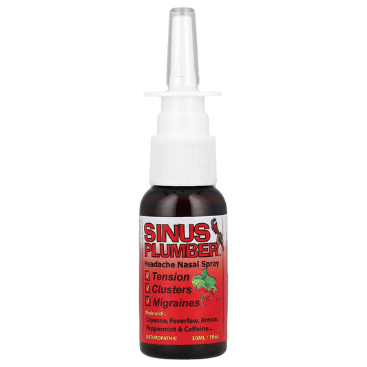 Greensations, Sinus Plumber™, Headache Nasal Spray, 1 fl oz (30 ml)