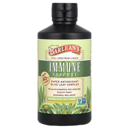 Barlean's, Olive Leaf Complex, Natural Olive Leaf, 95 mg, 16 oz (454 g)