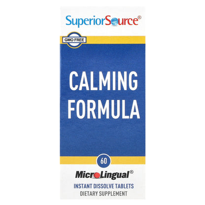 Superior Source, Calming Formula, 60 MicroLingual Instant Dissolve Tablets