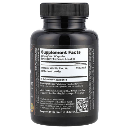 Dragon Herbs, He Shou Wu™, 500 mg, 100 Capsules