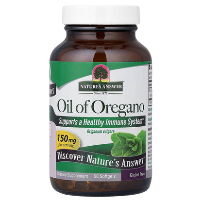 Nature's Answer, Oil of Oregano, 150 mg, 90 Softgels